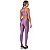 Calça legging Atlanta Essencial Cós Largo Brilho Lilás M&C - Imagem 4