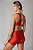 Conjunto Top Short Cós Alto Oregon Vermelho M&C - Imagem 2