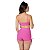 Conjunto Top Short com Cordinha Lateral Rosa M&C - Imagem 2