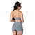Conjunto Top Short com Cordinha Lateral Mescla M&C - Imagem 2