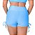 Short Com Cordinha Lateral Girly Azul Frozen M&C - Imagem 2