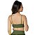 Top Fitness Training Alças Finas Verde Musgo M&C - Imagem 2
