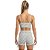 Conjunto Top Short Cordinha Lateral Poá Branco Preto M&C - Imagem 2
