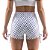 Short Com Cordinha Lateral Poá Girly Branco e Azul M&C - Imagem 4