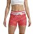 Short Light Rise Poá Vermelho e Branco M&C - Imagem 1
