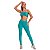 Calça Legging NZ Cós Alto Transpassado Verde Sálvia CAJUBRASIL - Imagem 3