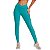 Calça Legging NZ Cós Alto Transpassado Verde Sálvia CAJUBRASIL - Imagem 1