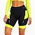 Bermuda Ciclismo Fitmax Cycle Preta Amarelo Neon ZERO AÇUCAR - Imagem 1
