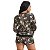 Conjunto Moletom Short Fitness Army Flowers CAJUBRASIL - Imagem 2