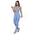 Conjunto Top Legging Maxxi Timeless Azul Relax ZERO AÇUCAR - Imagem 1