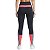 Calça Legging NZ Mix Preta e Pink - Imagem 2