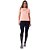 Blusa Feminina Why Not BMC191.003 Laranja Zig Zag VESTEM - Imagem 3