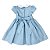 Vestido Infantil Casinha de Abelha Rafaela - Azul - Imagem 4