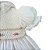 Vestido Infantil Branco Casinha de Abelha - Charlotte - Imagem 2