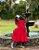Vestido Infantil Lacinho - Vermelho - Imagem 1