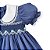 Vestido Infantil Casinha de Abelha Anastacia - Azul Marinho - Imagem 3
