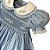 Vestido Infantil Casinha de Abelha Charlotte - Azul - Imagem 2