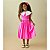 Vestido De Festa Infantil Rosa Chiclete Casinha de Abelha- Monalisa - Imagem 1