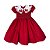 Vestido Infantil de Festa Vermelho Casinha Abelha - Perola - Imagem 1