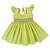 Vestido Infantil Casinha de Abelha Bella Flor - Verde Pistache - Imagem 2