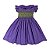 Vestido Infantil Feston - Purple - Imagem 1