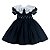 Vestido Infantil de Luxo Casinha de Abelha Eleonor - Preto - Imagem 1