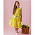 Vestido Infantil Floral Amarelo- Sol - Imagem 1