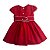 Vestido De Natal Infantil Vermelho - Frida - Imagem 2