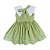 Vestido De Natal Infantil Verde Oliva - Gege - Imagem 1