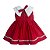 Vestido De Natal Infantil Vermelho - Gege - Imagem 1