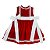 Vestido Infantil Vermelho de Renda  - Provence - Imagem 1