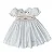 Vestido Bebê Branco Casinha de Abelha - Charlotte - Imagem 1