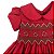 Vestido Infantil de Natal Casinha de Abelha Vermelho - Natália - Imagem 2