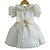Vestido Infantil de Luxo Organza de Seda Pura Off - Isabella - Imagem 2