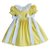 Vestido Infantil Olivia - Vichy Amarelo - Imagem 1