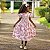 Vestido Infantil de Festa Floral  - Roseira - Imagem 1
