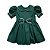 Vestido Infantil Classico Verde - Oxford - Imagem 1