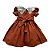 Vestido Infantil de Luxo Casinha de Abelha Eleonor - Chocolate - Imagem 3