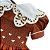 Vestido Infantil de Luxo Casinha de Abelha Eleonor - Chocolate - Imagem 2