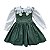 Vestido Infantil  Casinha de Abelha Verde - Dalila - Imagem 2