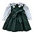 Vestido Infantil  Casinha de Abelha Verde - Dalila - Imagem 3