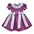 Vestido Infantil Livia - Fucsia - Imagem 1