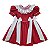 Vestido Infantil Livia - Vermelho - Imagem 1