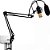 Microfone Condensador Bm800 + Pop Filter + Aranha + Braço Articulado - Imagem 2