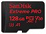 Cartão de Memória MicroSDXC 128GB Extreme PRO UHS-I - SanDisk - Imagem 1