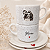 Xícara Casal Personalizada com Pires 180ml - Imagem 3