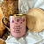 Caneca Rosa Imperial com detalhe dourado - Imagem 3