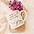 Kit Xícara Seja forte e corojosa personalize com Nome no pires - Imagem 2