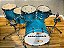 Bateria Nagano Work Series Aquamarine Sparkle 22" 10" 12" 14" 16" Shellpack - Imagem 7