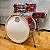 Bateria Mapex Mars Birch Blood Orange Sparkle 22" 10" 12" 16" - Imagem 3